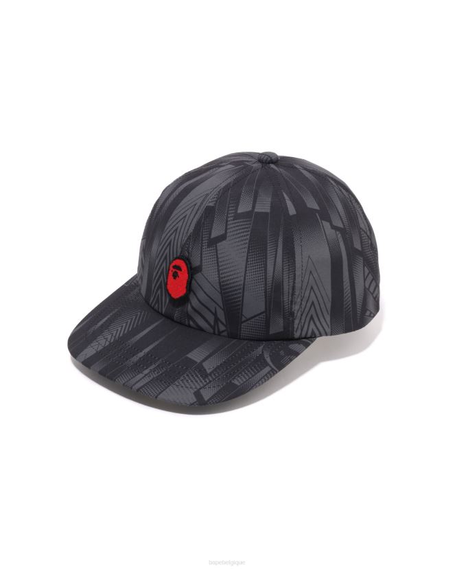 casquette de panneau speed racer A Bathing Ape Hommes ZHX6N4494 noir