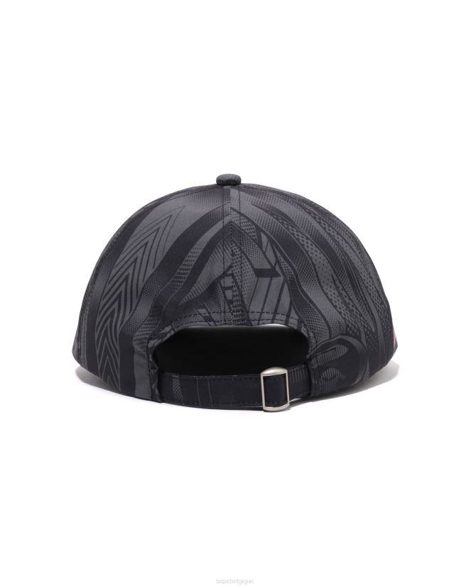 casquette de panneau speed racer A Bathing Ape Hommes ZHX6N4494 noir