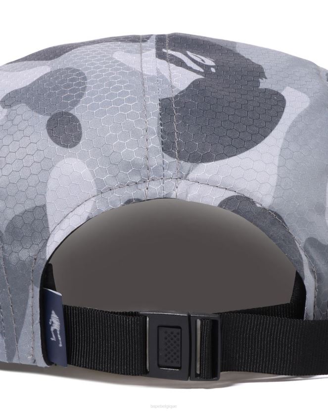 casquette jet camo nid d\abeille A Bathing Ape Hommes ZHX6N4414 gris