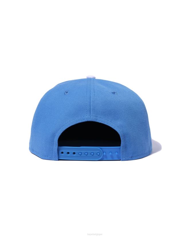 casquette x new era head 9 cinquante A Bathing Ape Hommes ZHX6N4562 bleu