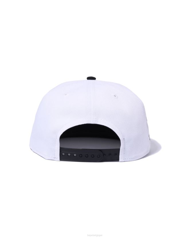 casquette x new era head 9 cinquante A Bathing Ape Hommes ZHX6N4563 blanc