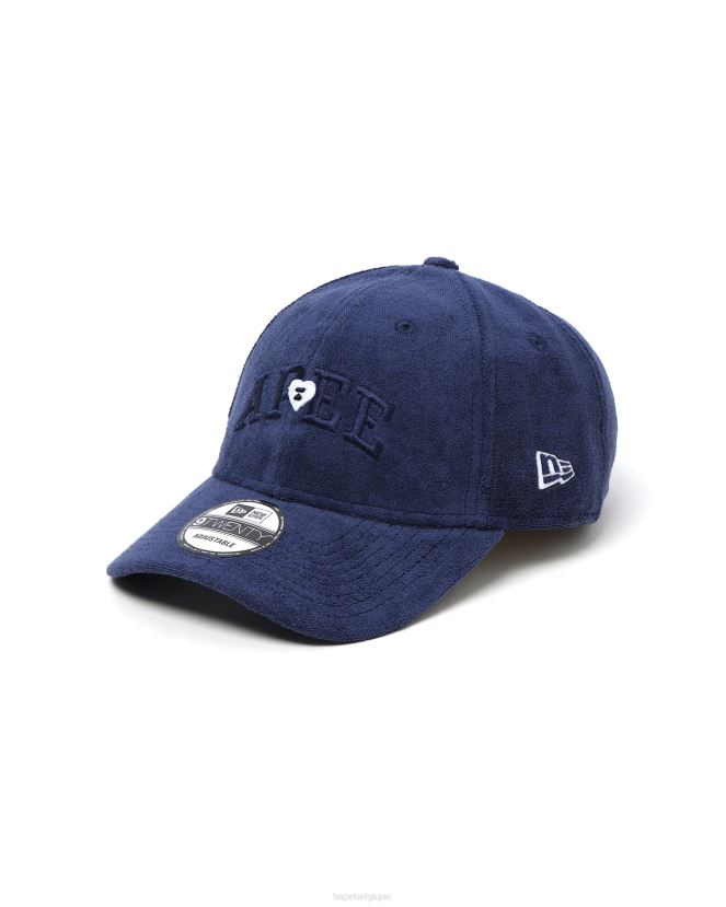 casquette à logo x new era 9twenty A Bathing Ape femmes ZHX6N41087 bleu