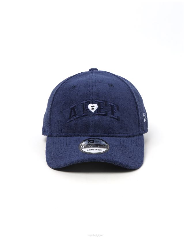 casquette à logo x new era 9twenty A Bathing Ape femmes ZHX6N41087 bleu