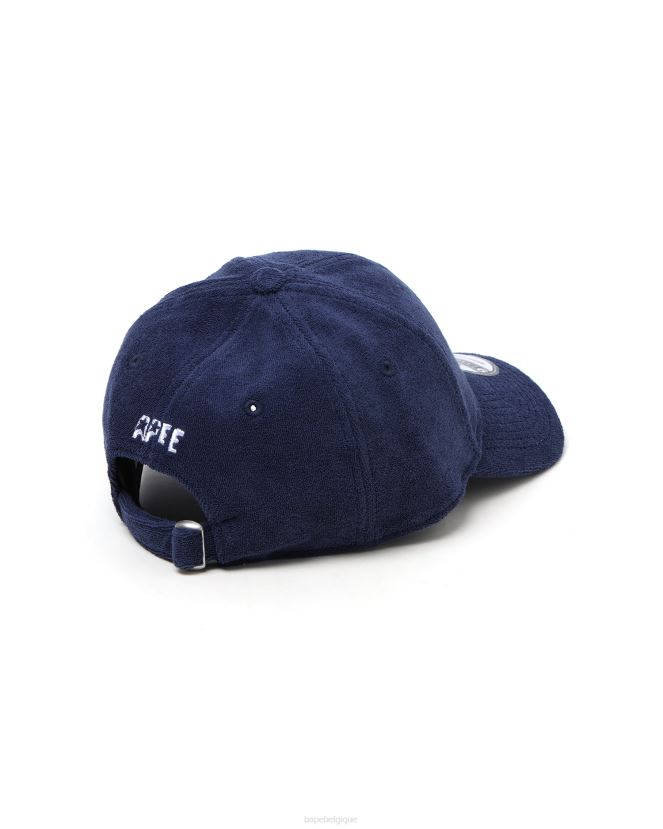 casquette à logo x new era 9twenty A Bathing Ape femmes ZHX6N41087 bleu