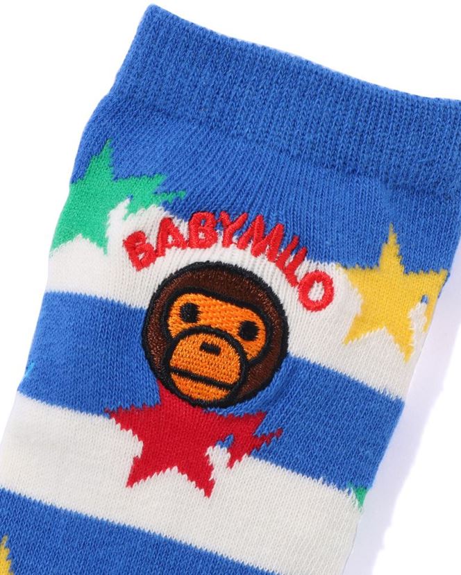 cerceau bébé milo sta chaussettes A Bathing Ape enfants ZHX6N41414 bleu