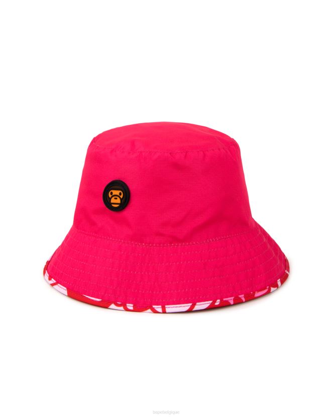 chapeau seau bébé milo A Bathing Ape Hommes ZHX6N4574 violet