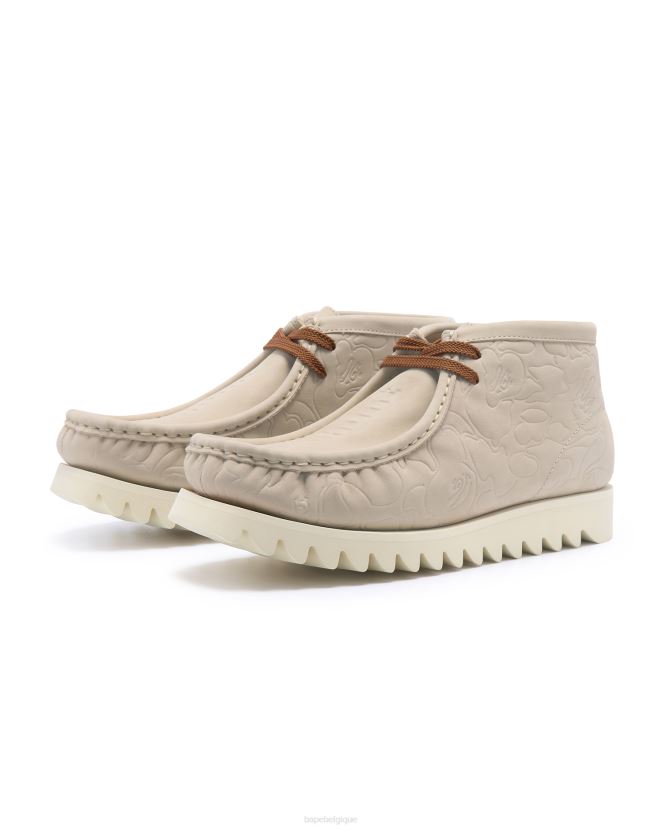 chasse à lhomme 1 A Bathing Ape Hommes ZHX6N4660 beige