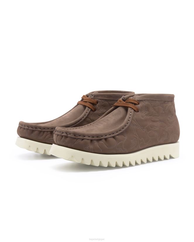 chasse à lhomme 1 A Bathing Ape Hommes ZHX6N4661 brun