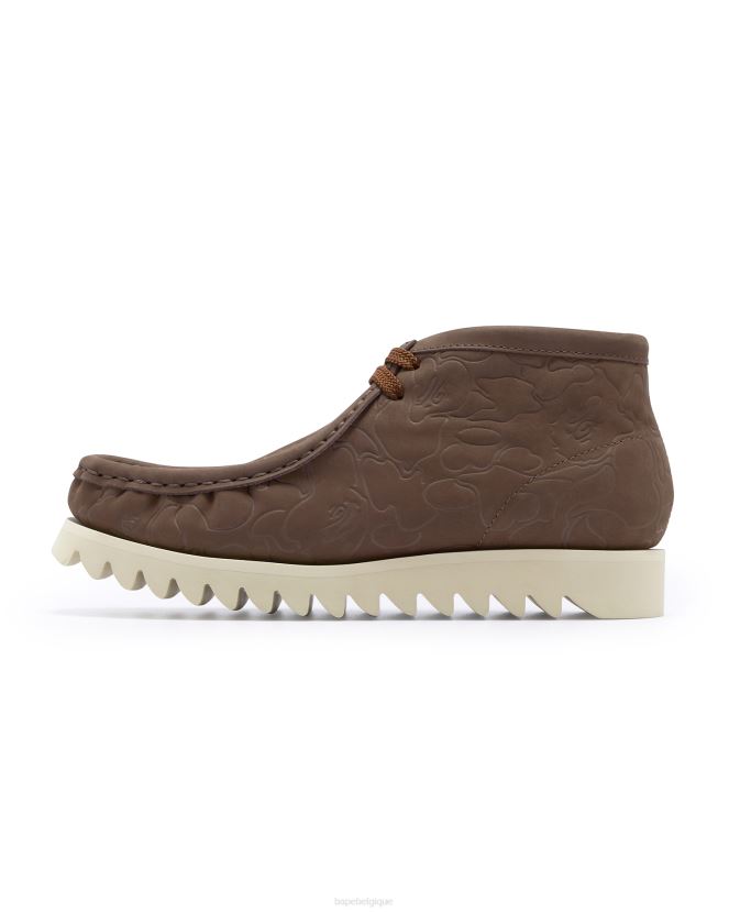 chasse à l\homme 1 A Bathing Ape Hommes ZHX6N4661 brun
