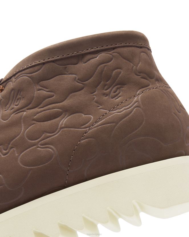 chasse à l\homme 1 A Bathing Ape Hommes ZHX6N4661 brun