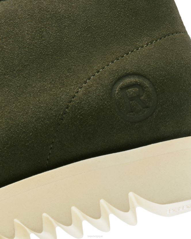 chasse à l\homme 2 A Bathing Ape femmes ZHX6N41221 armée verte