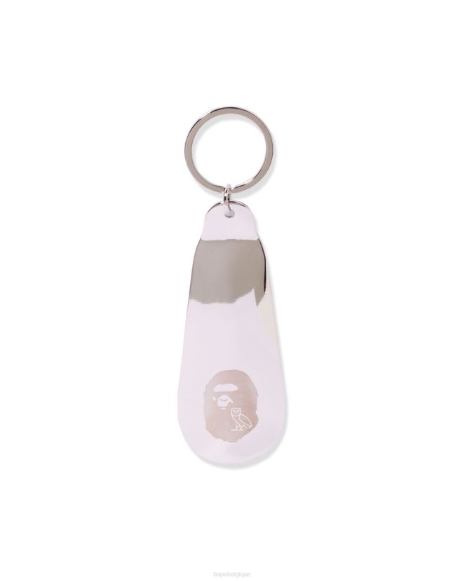 chausse-pied x ovo A Bathing Ape Hommes ZHX6N4558 argent
