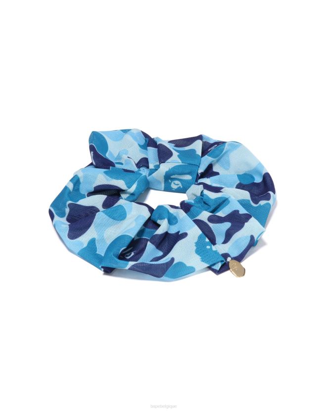 chouchou camouflage abc A Bathing Ape femmes ZHX6N41063 bleu clair