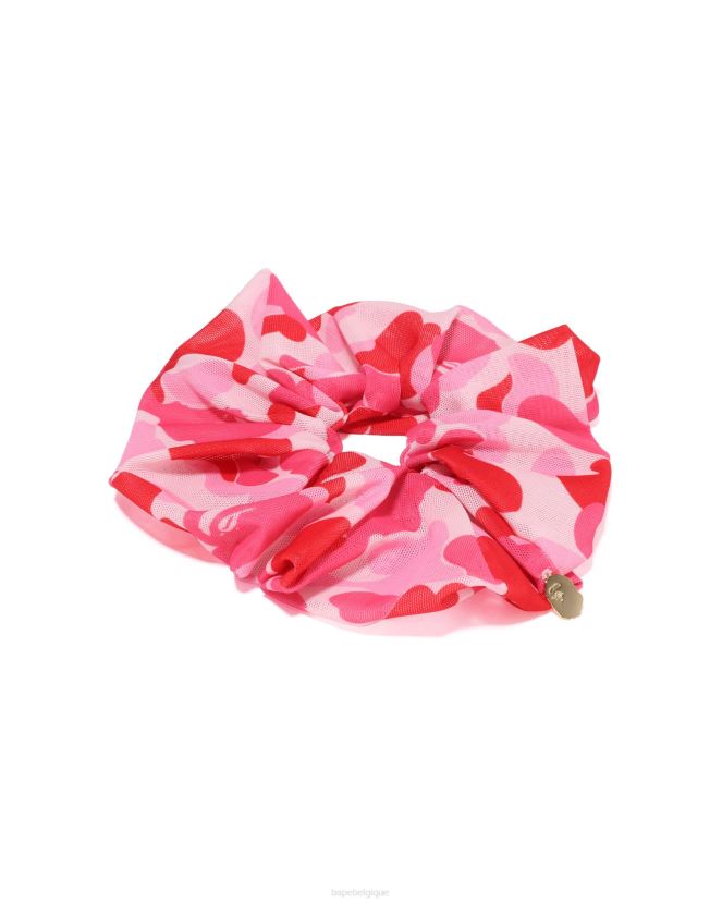 chouchou camouflage abc A Bathing Ape femmes ZHX6N41064 rose