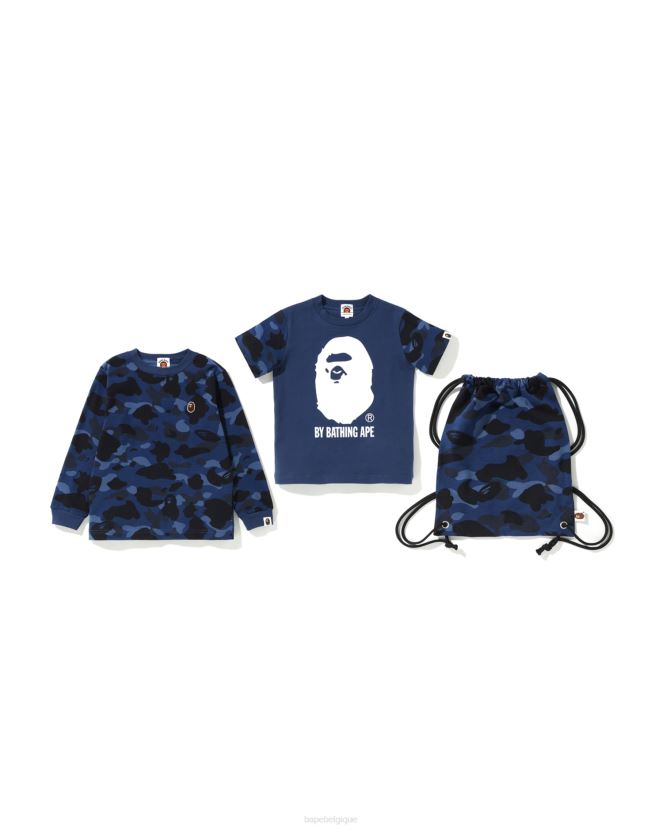 coffret cadeau color camo by bathing A Bathing Ape enfants ZHX6N41635 bleu