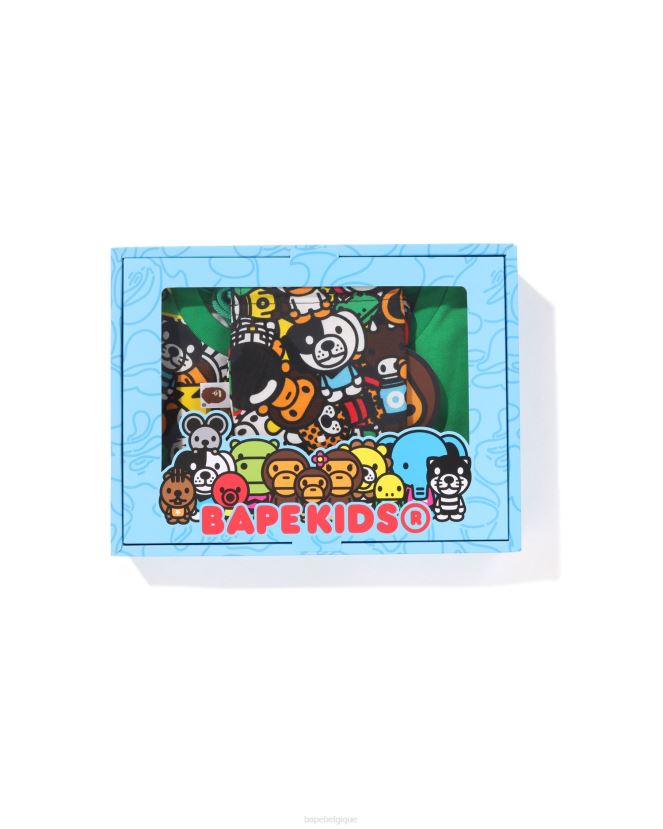 coffret cadeau milo all safari A Bathing Ape enfants ZHX6N41393 émeraude