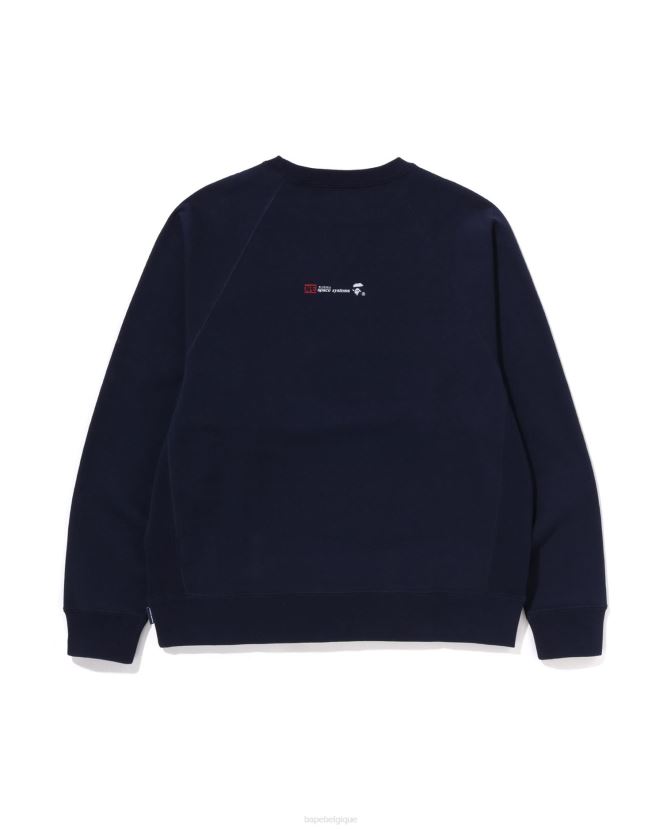 coupe décontractée A Bathing Ape Hommes ZHX6N4261 bleu marine