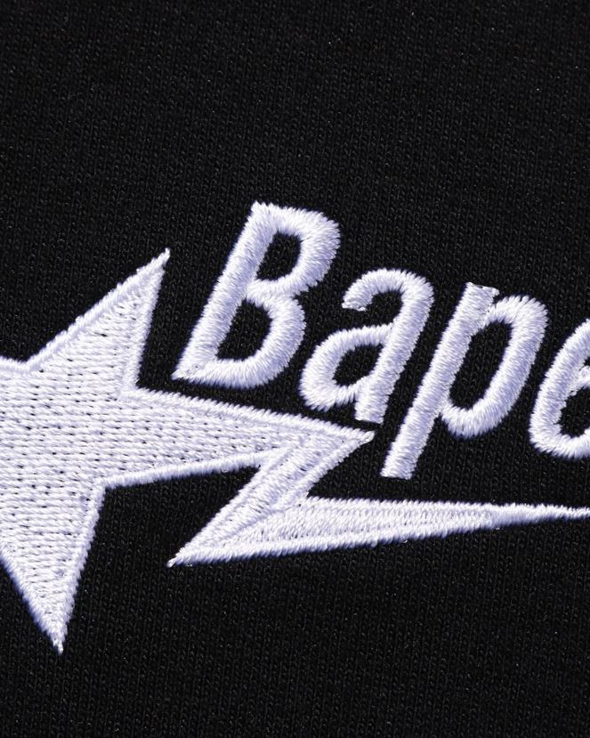 coupe décontractée à logo A Bathing Ape Hommes ZHX6N4324 noir