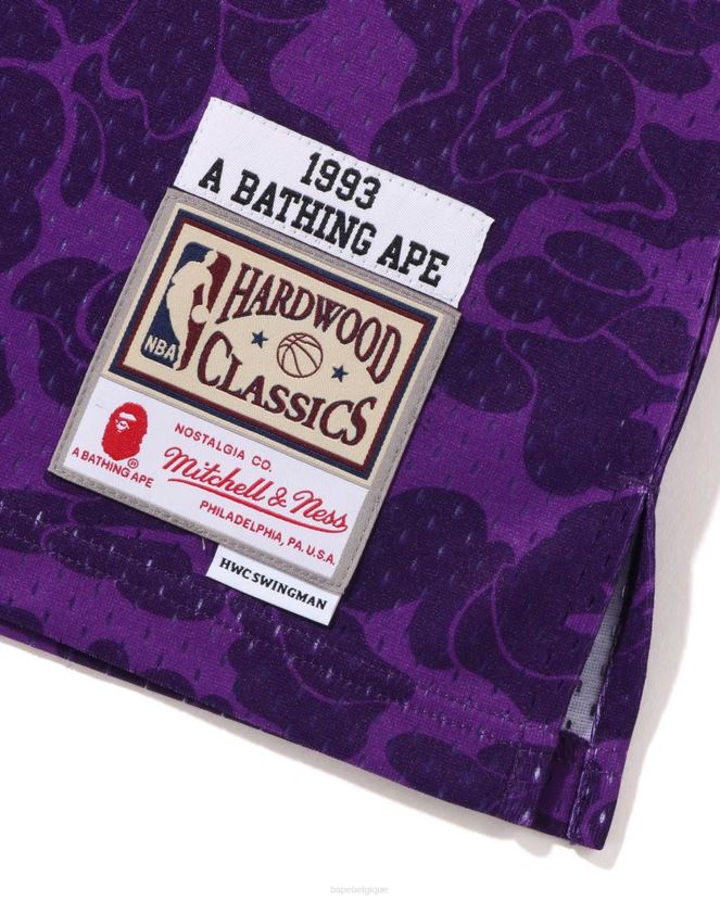 débardeur en jersey x mn los angeles lakers A Bathing Ape Hommes ZHX6N4368 violet