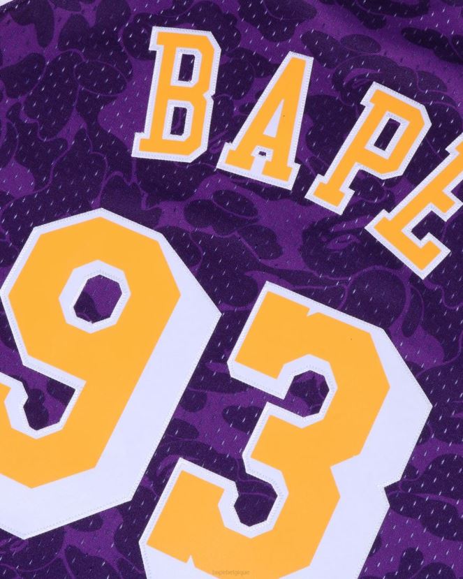 débardeur en jersey x mn los angeles lakers A Bathing Ape Hommes ZHX6N4368 violet
