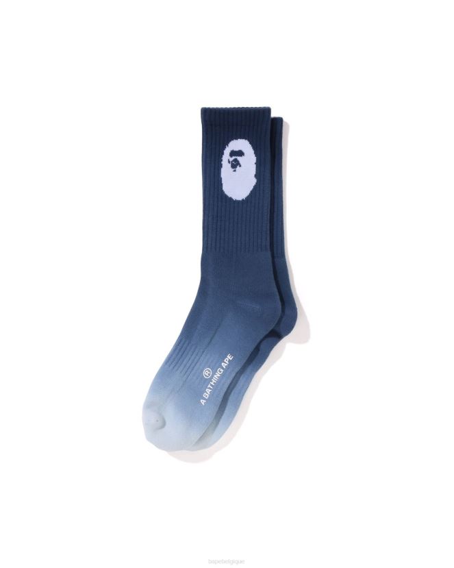 dégradé chaussettes A Bathing Ape Hommes ZHX6N4600 bleu
