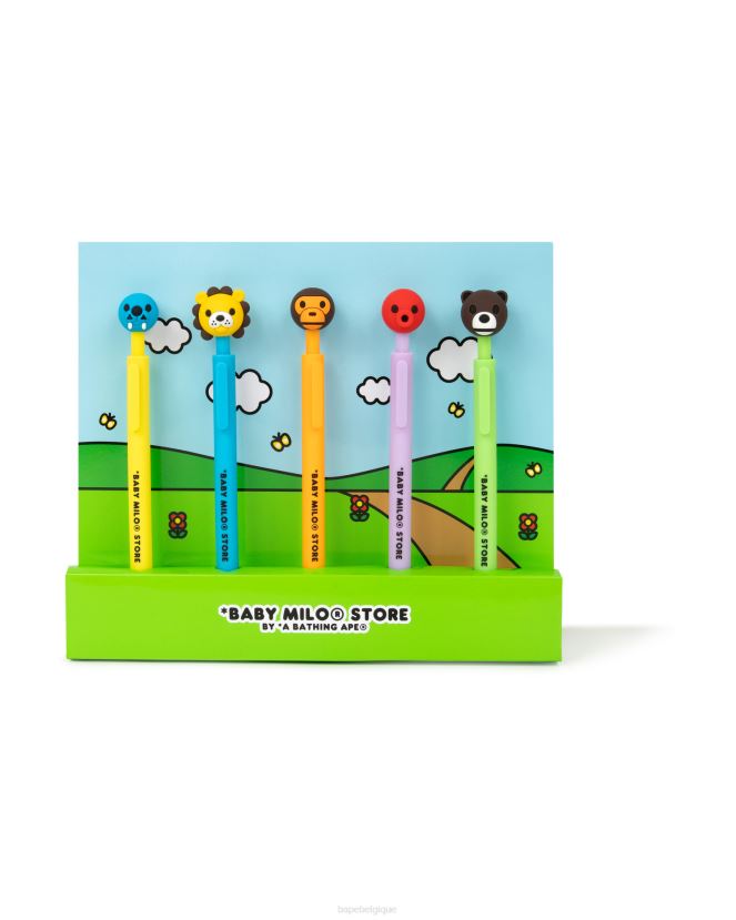 ensemble de stylos mécaniques baby milo A Bathing Ape enfants ZHX6N41102 cause