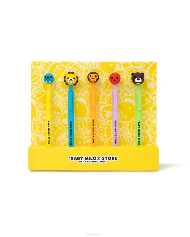 ensemble de stylos à bille baby milo A Bathing Ape enfants ZHX6N41101 cause