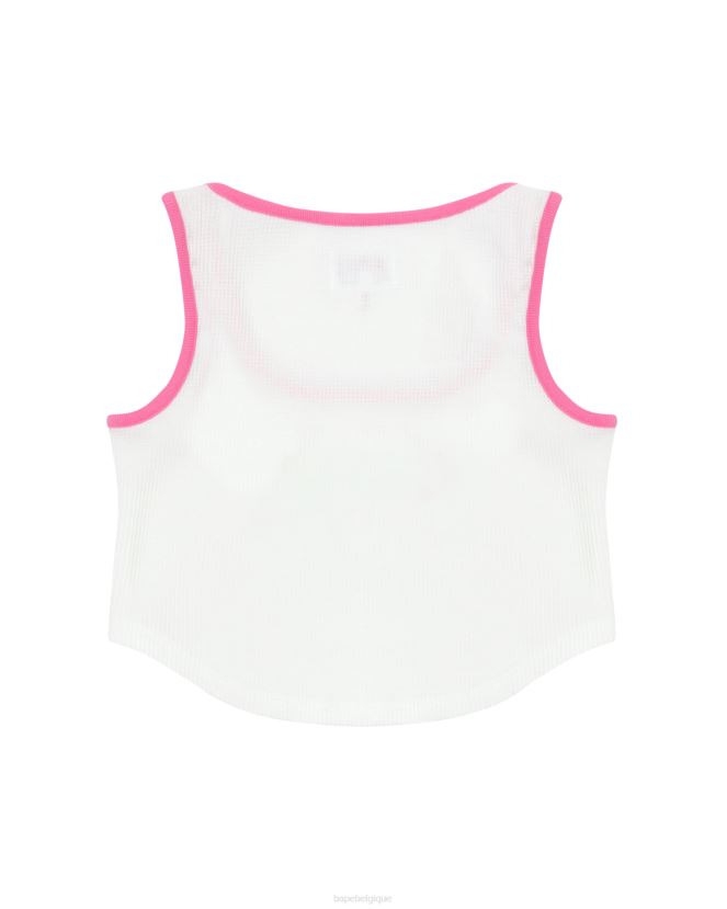 gilet graphique A Bathing Ape femmes ZHX6N4948 mur blanc
