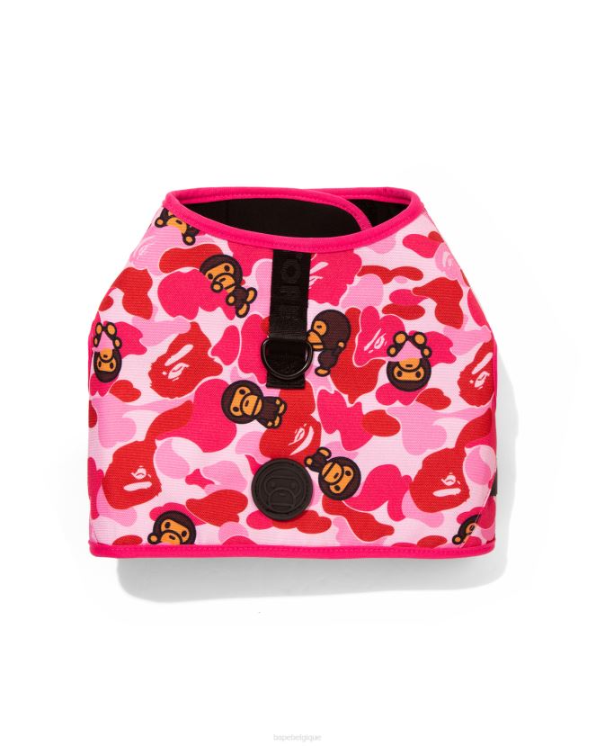 harnais bébé milo abc camo terry A Bathing Ape Hommes ZHX6N41177 rose