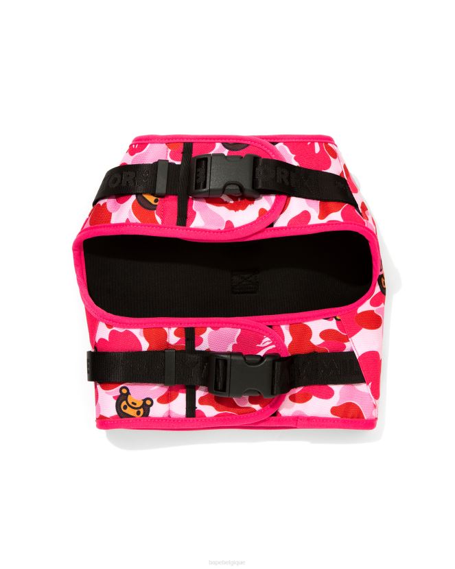 harnais bébé milo abc camo terry A Bathing Ape Hommes ZHX6N41177 rose