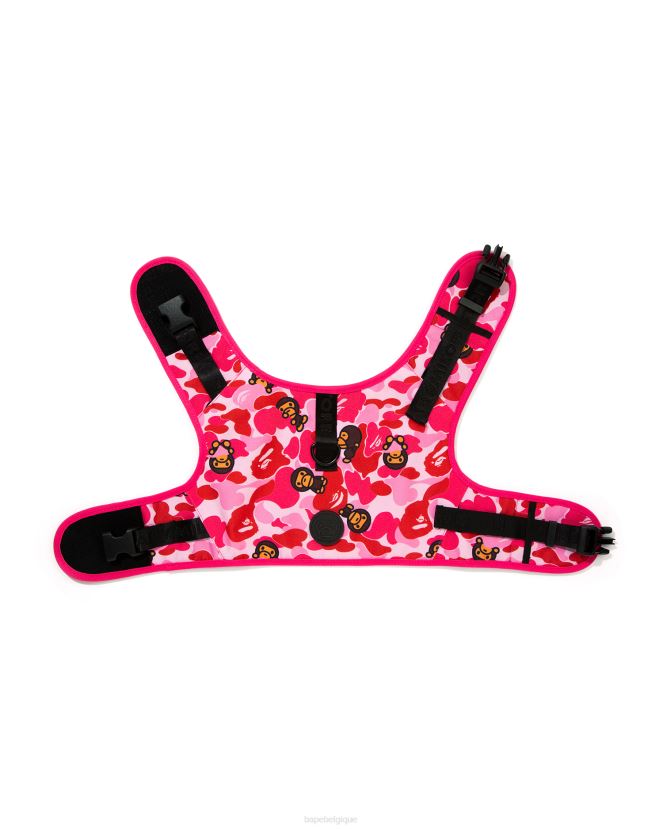 harnais bébé milo abc camo terry A Bathing Ape Hommes ZHX6N41177 rose