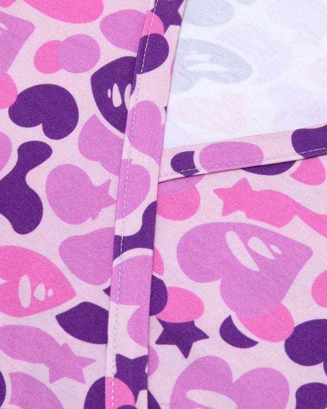 haut imprimé A Bathing Ape femmes ZHX6N4937 violet