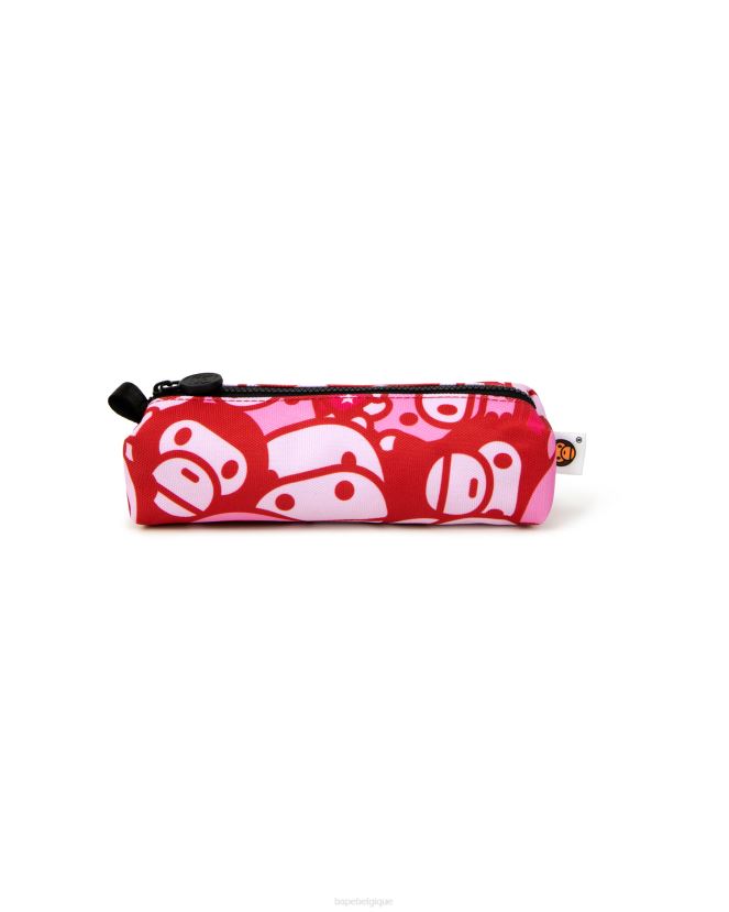 trousse bébé milo A Bathing Ape enfants ZHX6N41090 rose
