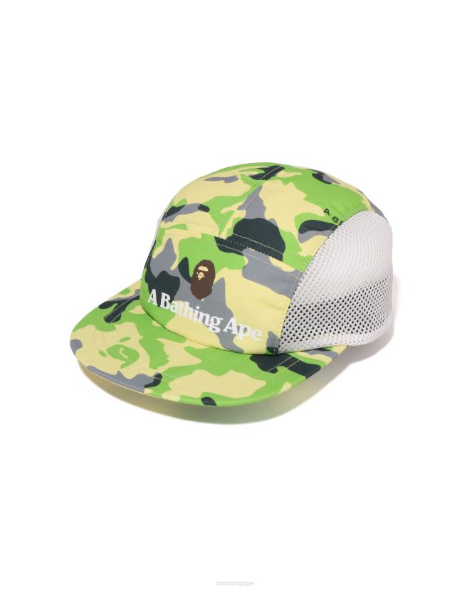 casquette jet camo bois A Bathing Ape enfants ZHX6N41341 armée verte