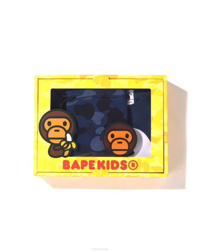 coffret cadeau color camo by bathing A Bathing Ape enfants ZHX6N41635 bleu