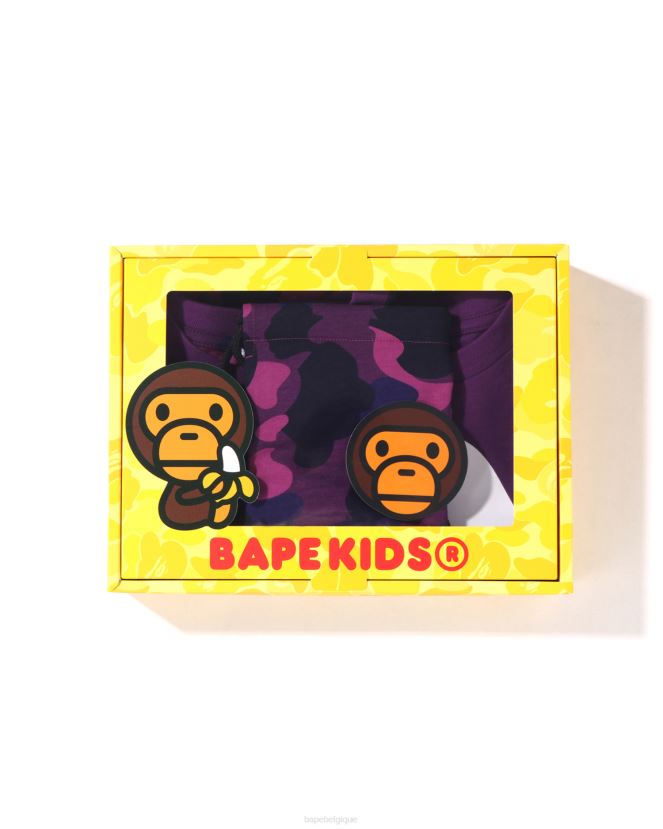 coffret cadeau color camo by bathing A Bathing Ape enfants ZHX6N41636 violet