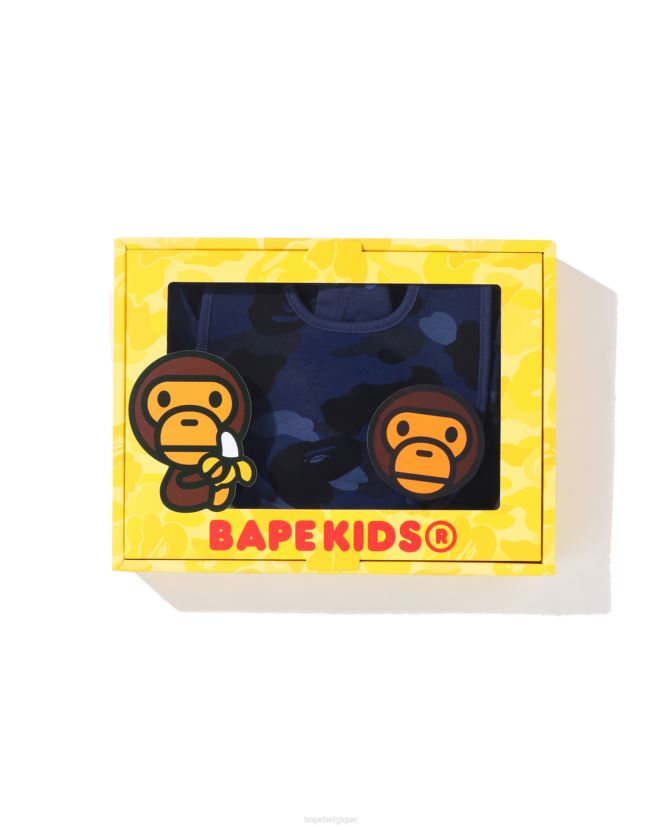 coffret cadeau color camo by bathing A Bathing Ape enfants ZHX6N41639 bleu marine