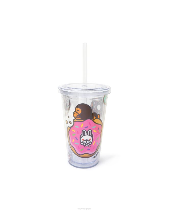 gobelet en plastique bébé milo A Bathing Ape femmes ZHX6N41134 rose