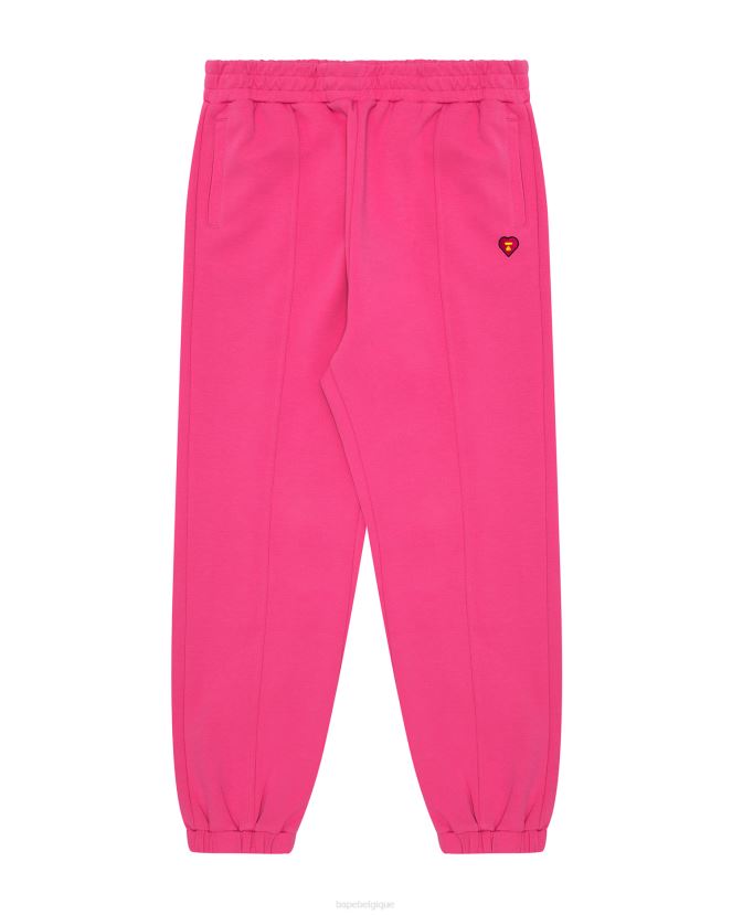 pantalon de survêtement A Bathing Ape femmes ZHX6N41060 rose
