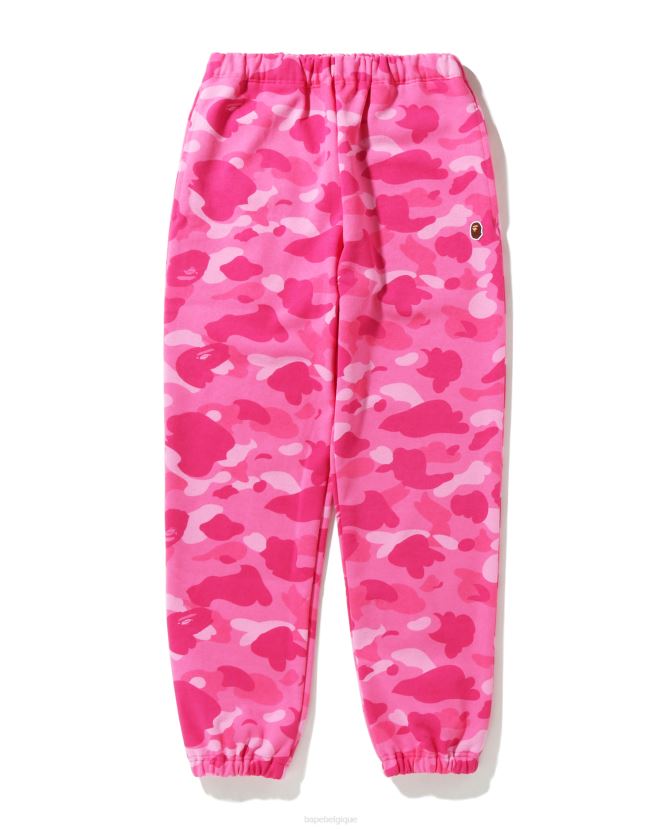 pantalon de survêtement oversize couleur camouflage A Bathing Ape femmes ZHX6N4985 rose