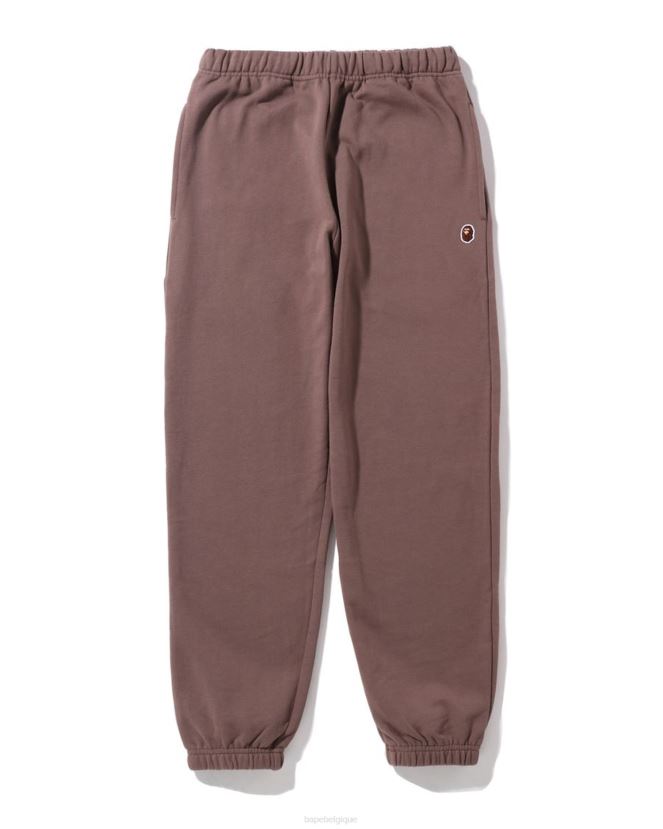 pantalon de survêtement surdimensionné head one point A Bathing Ape femmes ZHX6N4972 brun