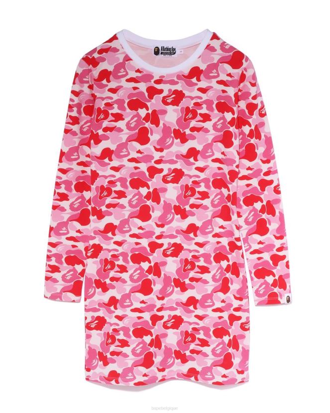 moulante abc camo A Bathing Ape femmes ZHX6N4863 rose