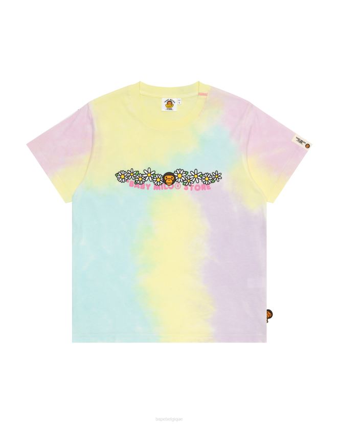 t-shirt slim milo pour bébé A Bathing Ape femmes ZHX6N4809 cause