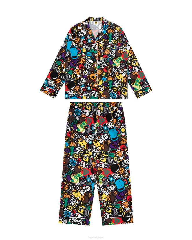 pyjama bébé milo A Bathing Ape femmes ZHX6N41132 cause