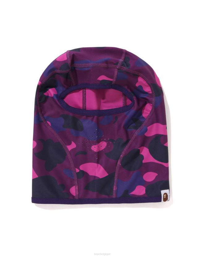 cagoule camouflage couleur A Bathing Ape Hommes ZHX6N4530 violet