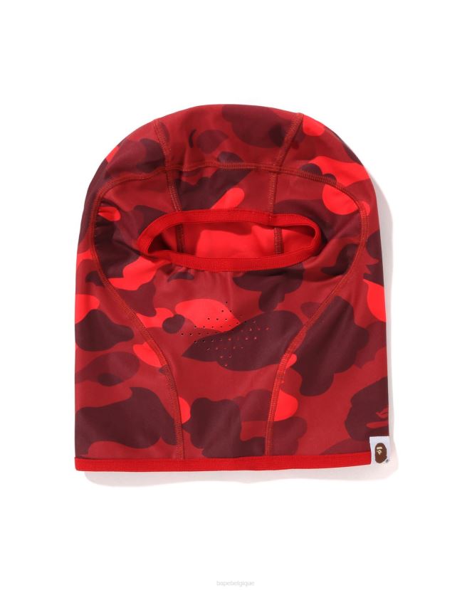 cagoule camouflage couleur A Bathing Ape Hommes ZHX6N4531 rouge vif