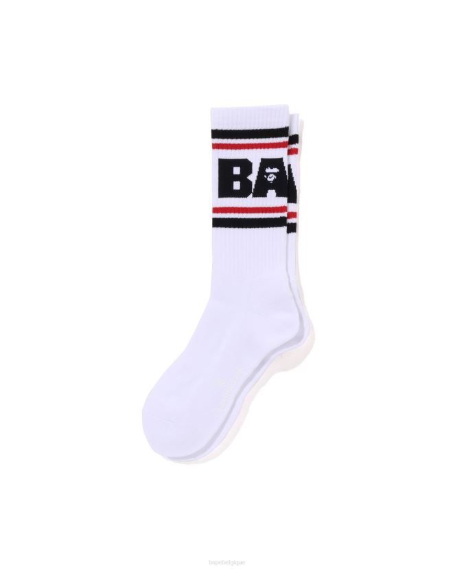 ligne chaussettes A Bathing Ape Hommes ZHX6N4436 noir