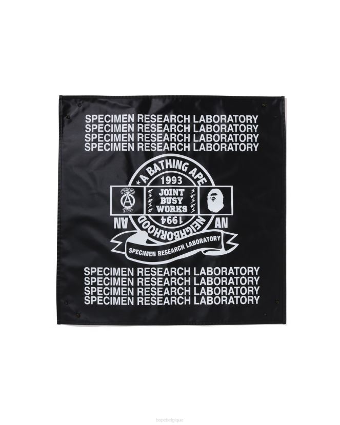x fiche plante nbhd A Bathing Ape Hommes ZHX6N4510 noir