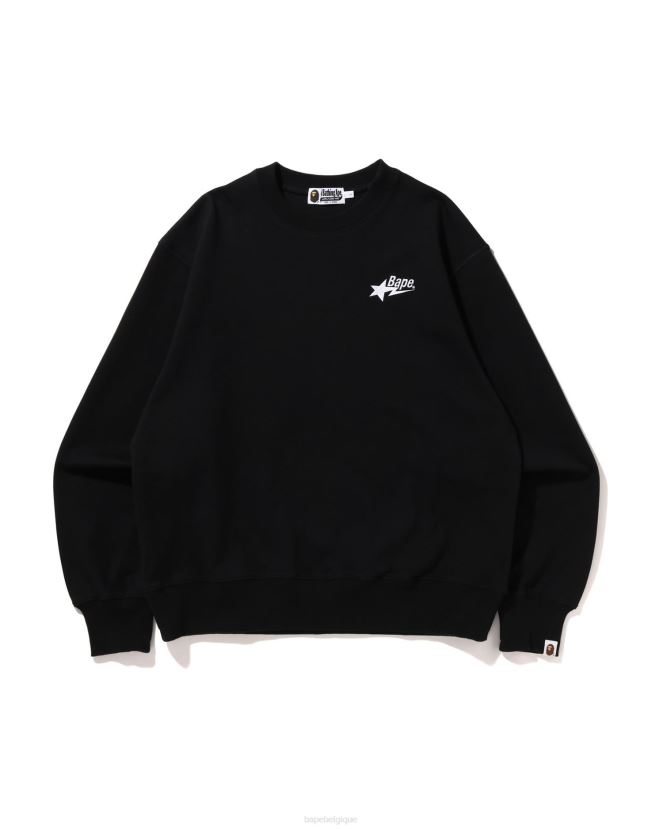 coupe décontractée à logo A Bathing Ape Hommes ZHX6N4324 noir