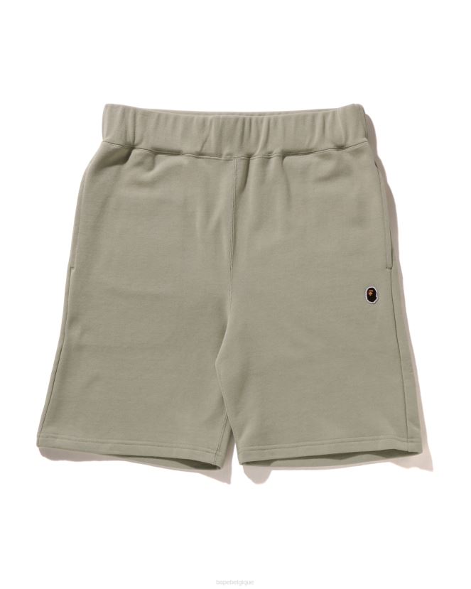 short de survêtement head one point A Bathing Ape Hommes ZHX6N4101 taupe